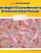 Cara Mendapatkan Uang Di Internet Aplikasi